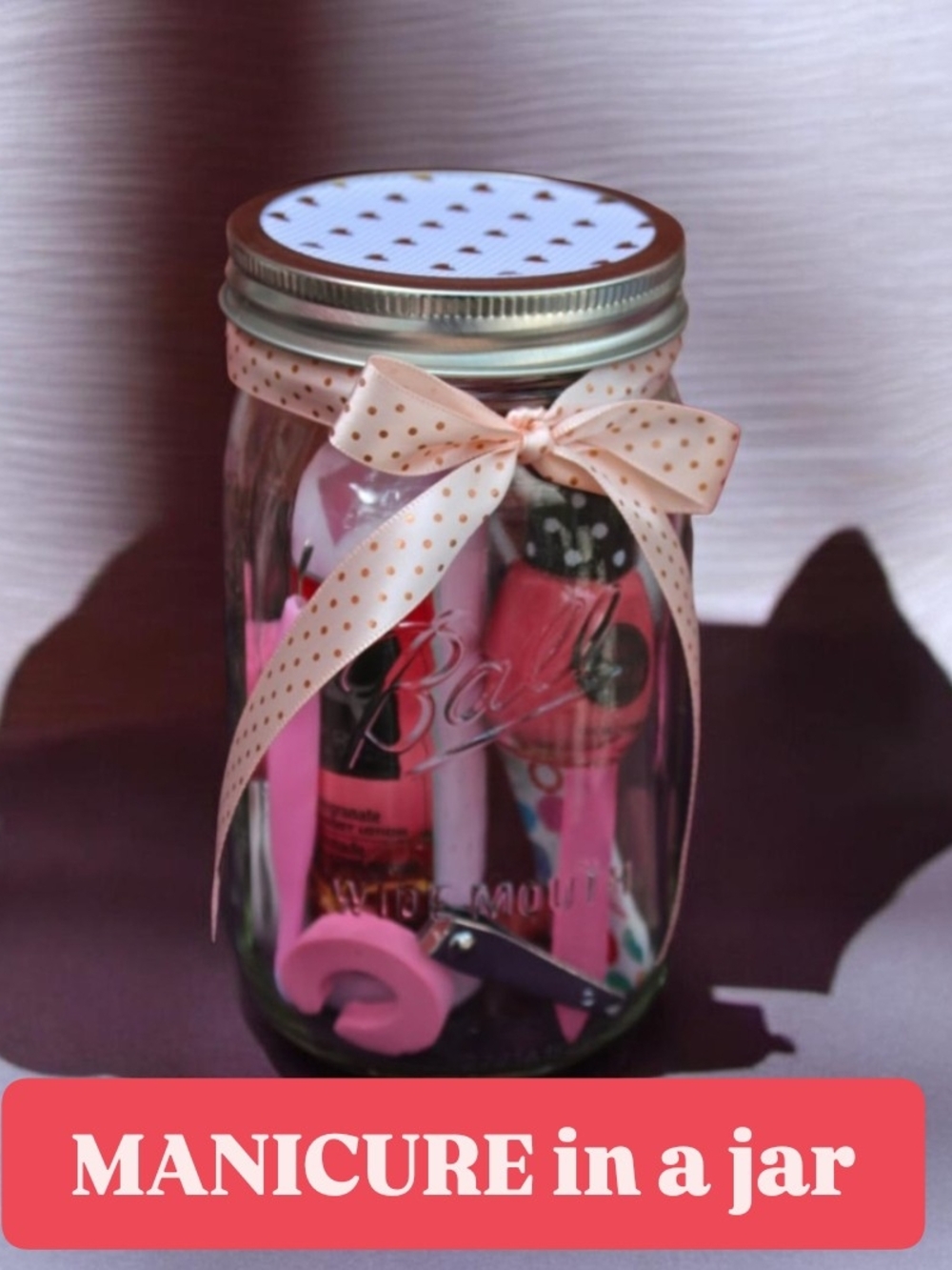 Manicure in a Jar - Nail Care Gift Set